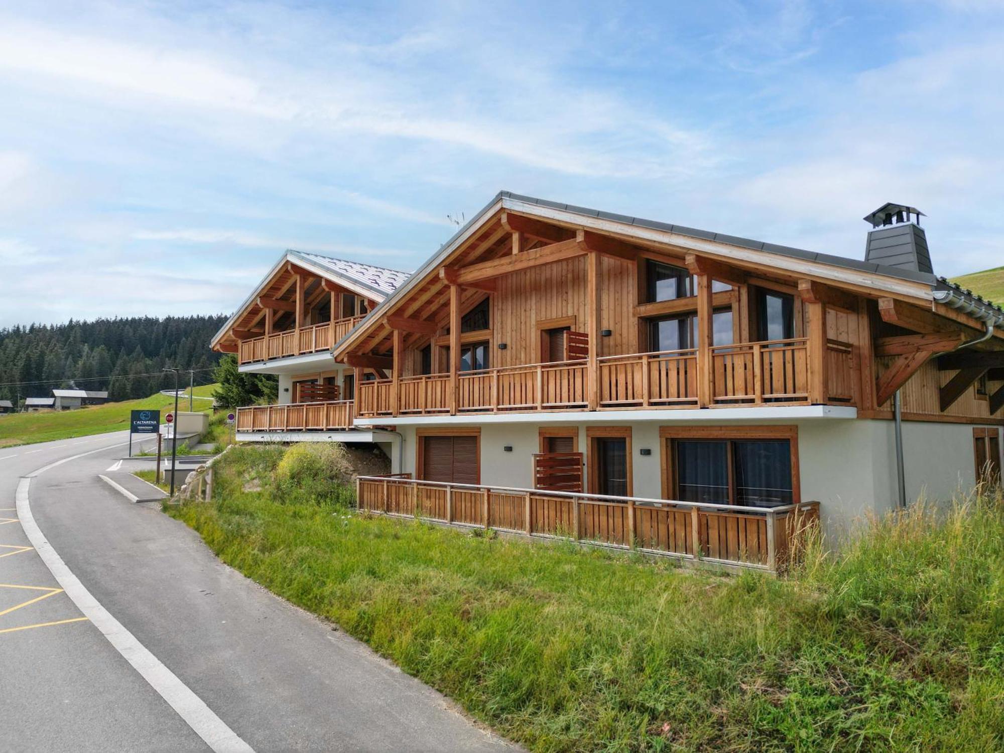 Terresens - L'Altarena Aparthotel Les Saisies Buitenkant foto
